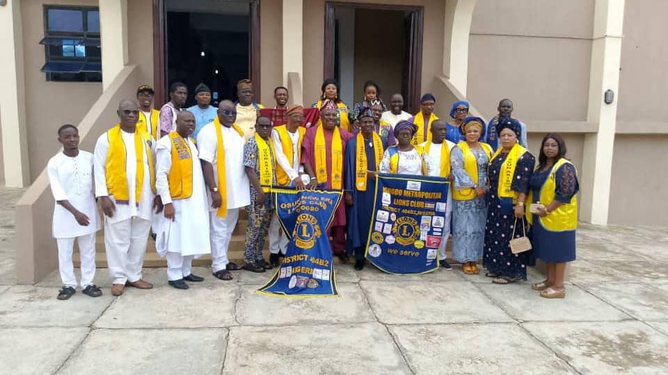 SECOND VICE DISTRICT GOVERNOR LEADS LIONS IN OSUN AXIS TO THANKSGIVING SERVICE