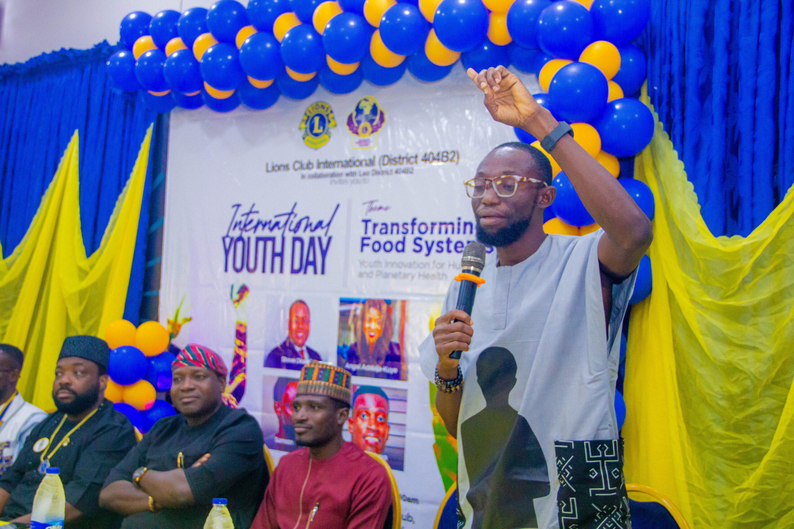 OVER 100 YOUTHS ATTEND THE INTERNATIONAL YOUTH DAY EVENT WITH A FOCUS ON AGRICULTURAL INNOVATION