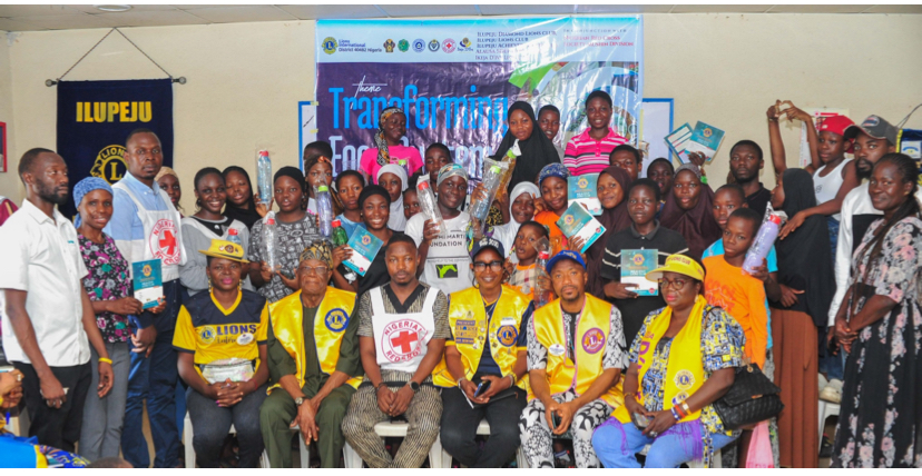 ILUPEJU DIAMOND LIONS CLUB HOLDS TRAINING