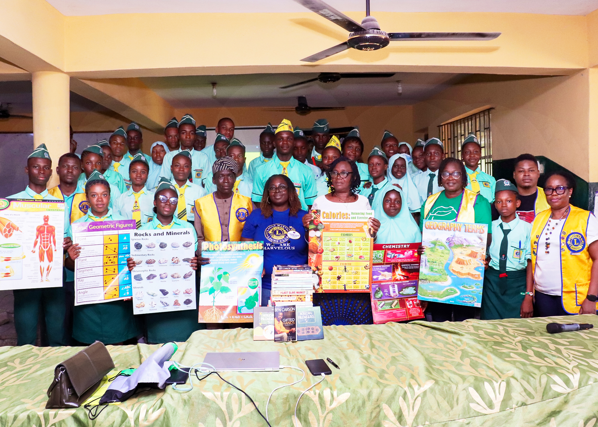 LAGOS MARVEL LIONS CLUB IGNITES YOUNG MINDS