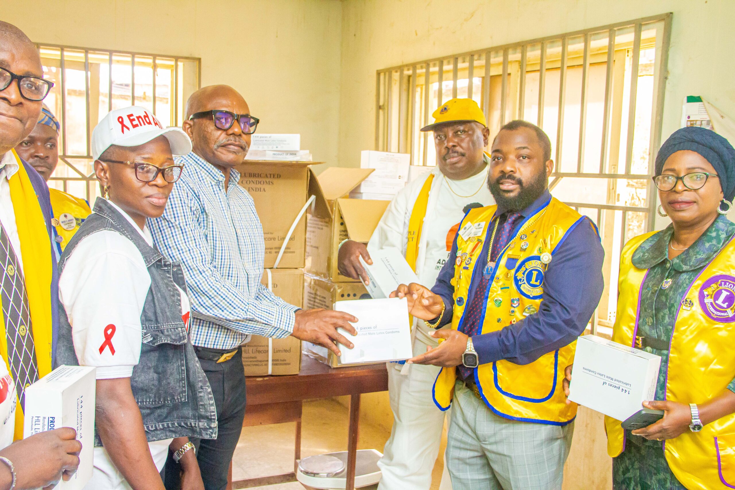 LIONS DISTRICT 404B2 HOLDS WORLDS AID DAY CELEBRATION IN OSUN STATE